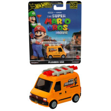 Машинка Хот Вилс Премиум Mario Plumber Van HXD63 HXF03