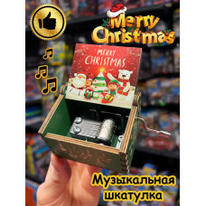 Музыкальная шкатулка детская новогодняя