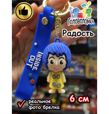 Игрушка фигурка брелок по мультику Головоломка 2 Радость