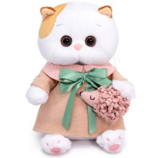 Мягкая игрушка Кошечка Ли-Ли Беби с ёжиком 20 см LB-087