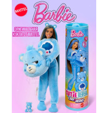 Кукла Барби Кьюти Ривл Cutie Reveal Care Bears Мишка JCN96
