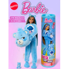 Кукла Барби Кьюти Ривл Cutie Reveal Care Bears Мишка JCN96