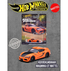 Машинка Хот Вилс Премиум 2021 Toyota GR Supra HNW46 JBM00