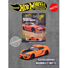Машинка Хот Вилс Премиум 2021 Toyota GR Supra HNW46 JBM00