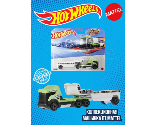 Грузовик Хот Вилс Track Fleet Racing Convoy HYT56 JCM67
