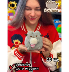 Мягкая игрушка Пушин Кот Кэт плюшевый котик брелок