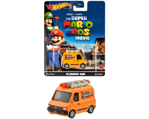 Машинка Хот Вилс Премиум Plumber Van DMC55 HKC19