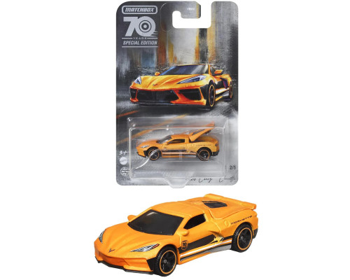 Машинка Хот Вилс Matchbox 2020 Chevy Corvette HMV12 HMV14