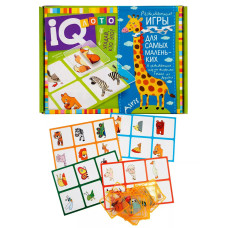 IQ-Лото пластиковое Угадай кто это. Найди половинку