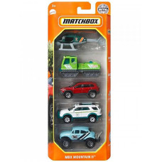 Набор из 5 машинок Хот Вилс Matchbox MBX Mountain 2
