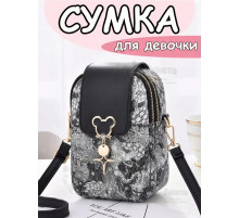 Сумка для девочки подростка на плечо кросс боди