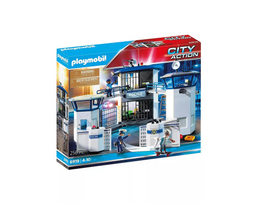 Конструктор Штаб Полиции с тюрьмой Playmobil 6919