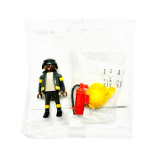 Фигурка Пожарный темнокожий Playmobil
