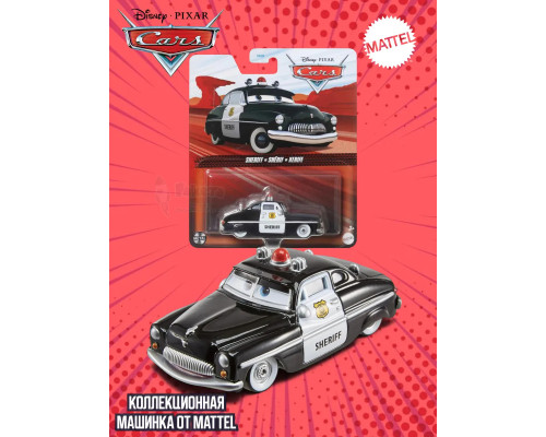Машинка Disney Pixar Cars Тачки Sheriff DXV29 FLM15
