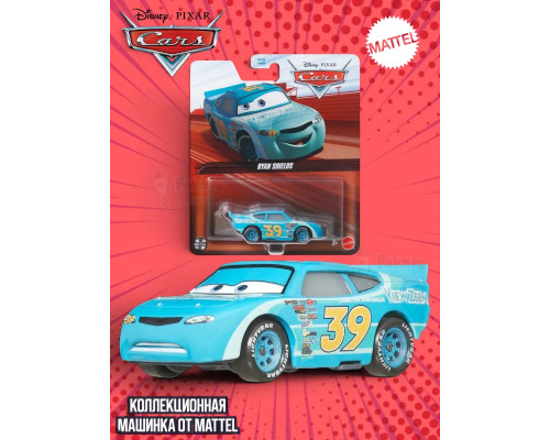 Машинка Disney Pixar Cars Тачки Ryan Shields DXV29 JDL71