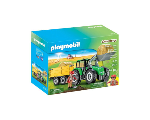 Набор Трактор с прицепом Playmobil 9317