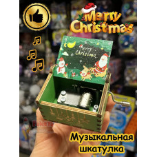 Музыкальная шкатулка детская новогодняя