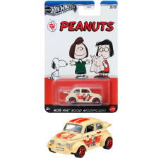 Машинка Хот Вилс Peanuts 60S Fiat 500D GDG83 JCB85