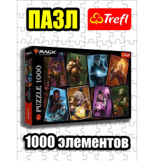 Пазлы для детей и взрослого 1000 элементов Magic