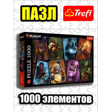 Пазлы для детей и взрослого 1000 элементов Magic