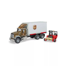 Фургон Mack UPS с погрузчиком Bruder 02828