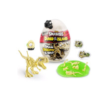 Игрушка сюрприз яйцо Smashers Dino Island Нано динозавр