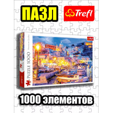 Пазлы для детей и взрослого 1000 элементов Остров Прочида