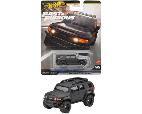 Машинка Хот Вилс Премиум Toyota FJ Cruiser HNW46 HRT99