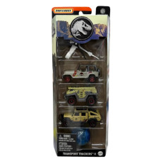 Набор машинок Matchbox 5 шт Jurassic World C1817