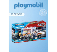 Набор Машина скорой помощи Playmobil 70936 звук свет