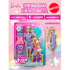 Кукла Барби Totally Hair Звездная красотка HCM88