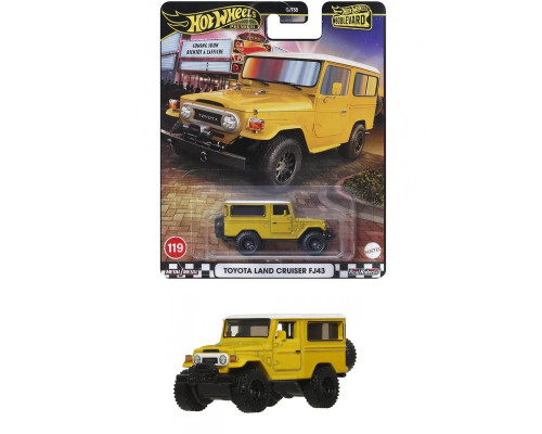 Машинка Хот Вилс Премиум Toyota Land Cruiser GJT68 JBL25