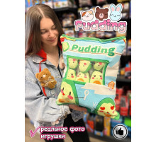 Мягкая игрушка подушка Pudding Пудинг Авокадо 6 шт