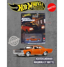 Машинка Хот Вилс Премиум 1970 Custom Plymouth HNW46 JBL87