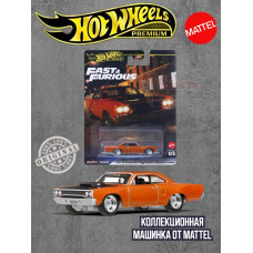 Машинка Хот Вилс Премиум 1970 Custom Plymouth HNW46 JBL87