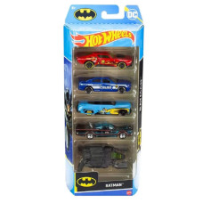 Набор из 5 машинок Хот Вилс Batman