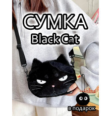 Сумка для девочки подростка через плечо сумочка игрушка кот