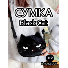 Сумка для девочки подростка через плечо сумочка игрушка кот
