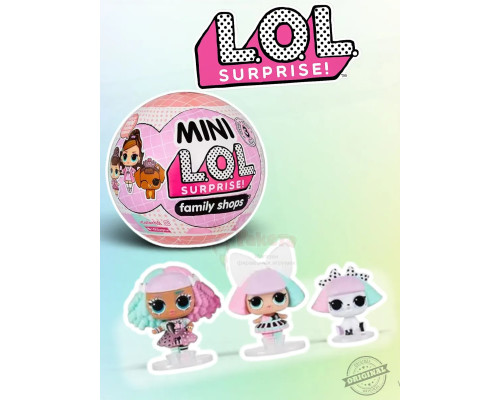 Набор кукол Lol Surprise Mini Family Shops 3 серия