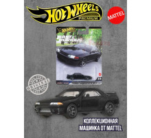 Машинка Хот Вилс Премиум 1989 Nissan Skyline GTR HNW46 JBL97