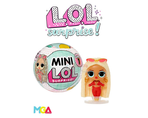 Кукла Лол Сюрприз мини в шаре Lol Mini Omg All оригинал