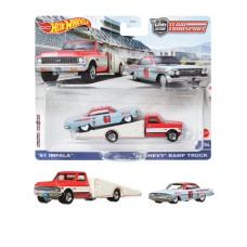 Набор Хот Вилс Премиум 61 Impala и 72 Chevy Ramp FLF56 HKF40
