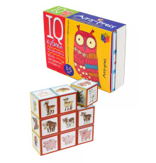 Развивающие IQ-кубики Уши, лапы и хвосты
