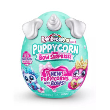 Мягкая игрушка сюрприз яйцо Rainbocorns Puppycorn Bow