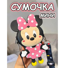 Сумка кошелек на через плечо сумочка маленькая силиконовая