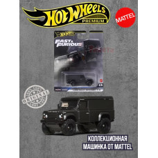 Машинка Хот Вилс Премиум Land Rover Defender 110 HNW46 JBL98
