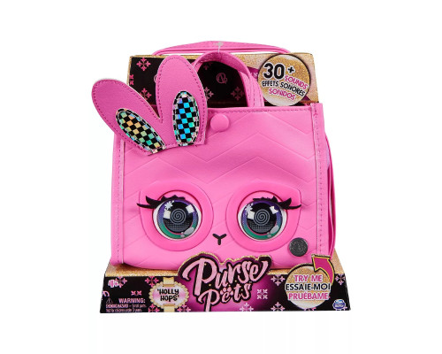 Интерактивная сумочка Зайчик Holly Hops Purse Pets