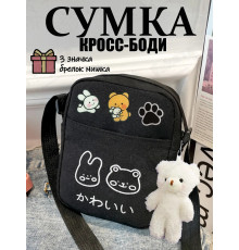 Сумка для девочки подростка через плечо сумочка кросс боди