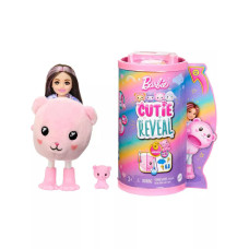 Кукла Барби Кьюти Ривл Cutie Reveal mini Мишка HKR19 челси