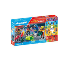 Набор My Figures Пожарная бригада Playmobil 71468